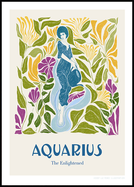 Jlr Aquarius Copy Poster