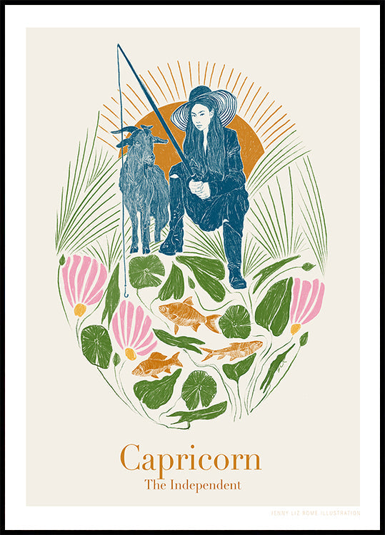 Jlr Capricorn Copy Poster