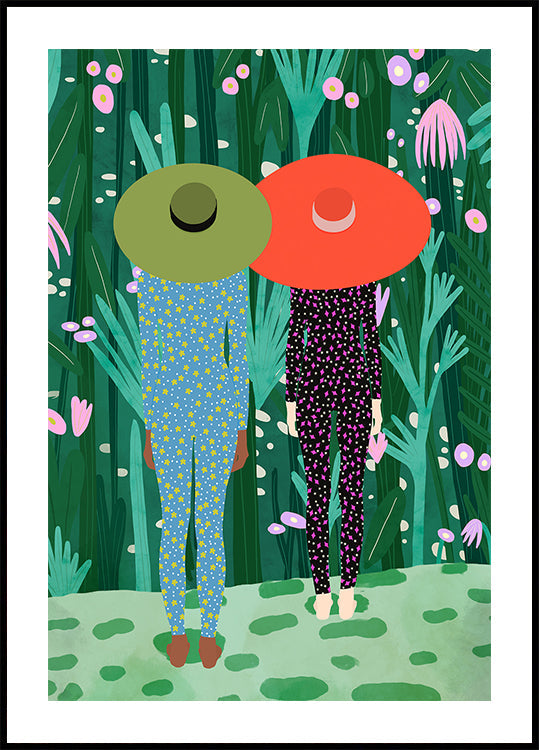 Jungle Pajamas Poster