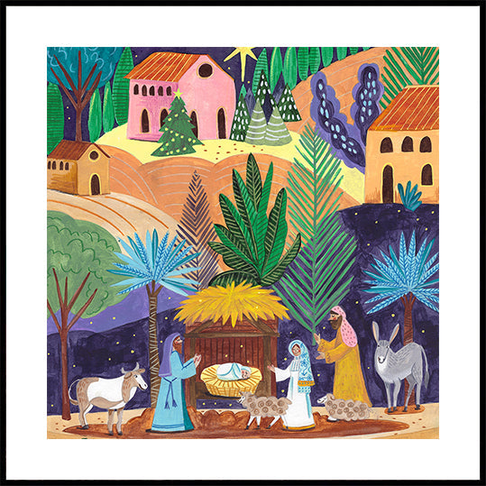 Nativity Scene Posters