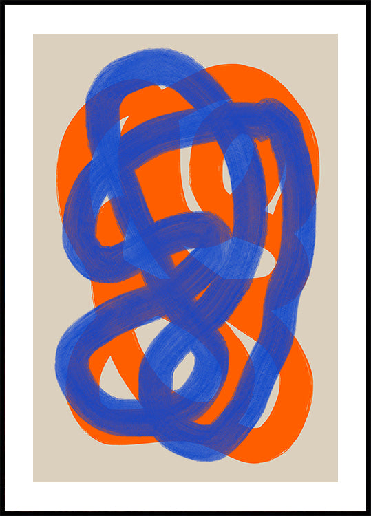 Vibrant Entanglement Poster