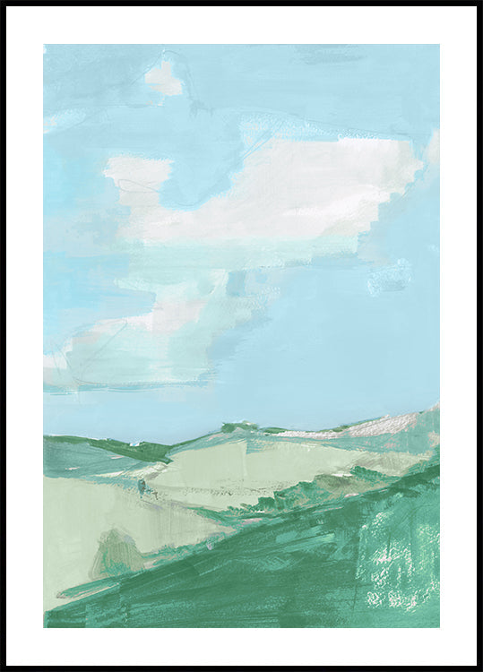 Big Sky Landscape Countryside No 1 Poster