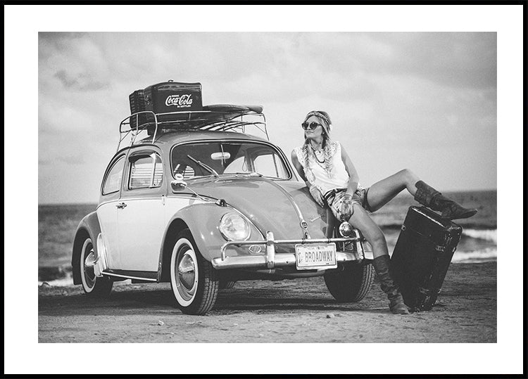 Beetle Backpacker Poster - Posterbox.dk