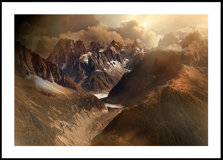 Mont Blanc Massive Poster