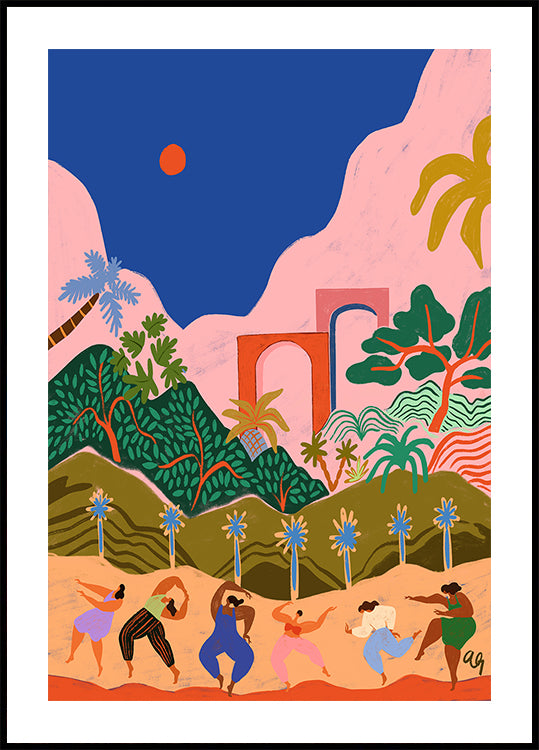 Dancing In Paradise Poster