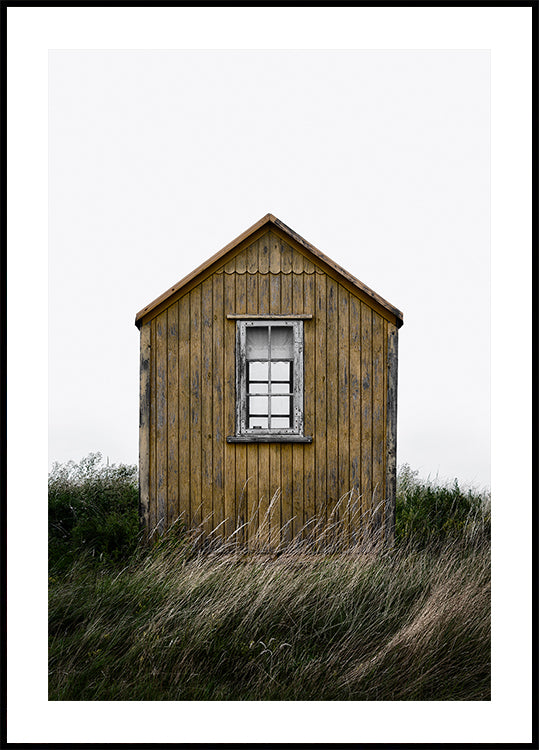 Beach hut Poster