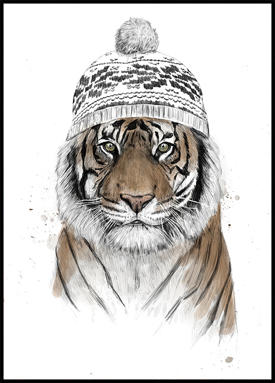 Siberian tiger Poster