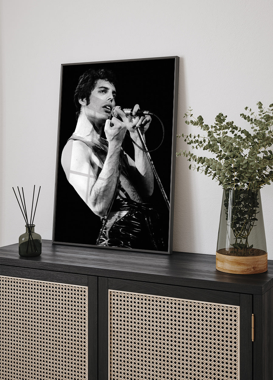 Freddie Mercury Hand Poster - Posterbox.dk