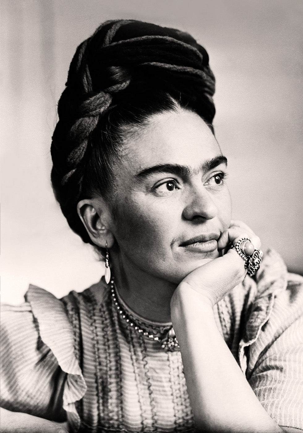 Frida Kahlo Portrait No. 3 Poster - Posterbox.dk
