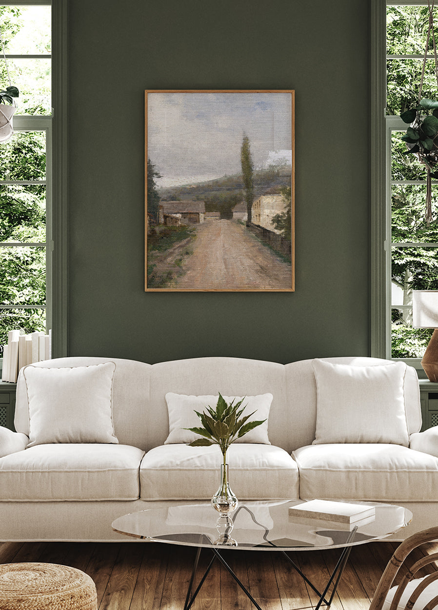 From The West Slovak Village By Felicián Moczik Poster - Posterbox.dk