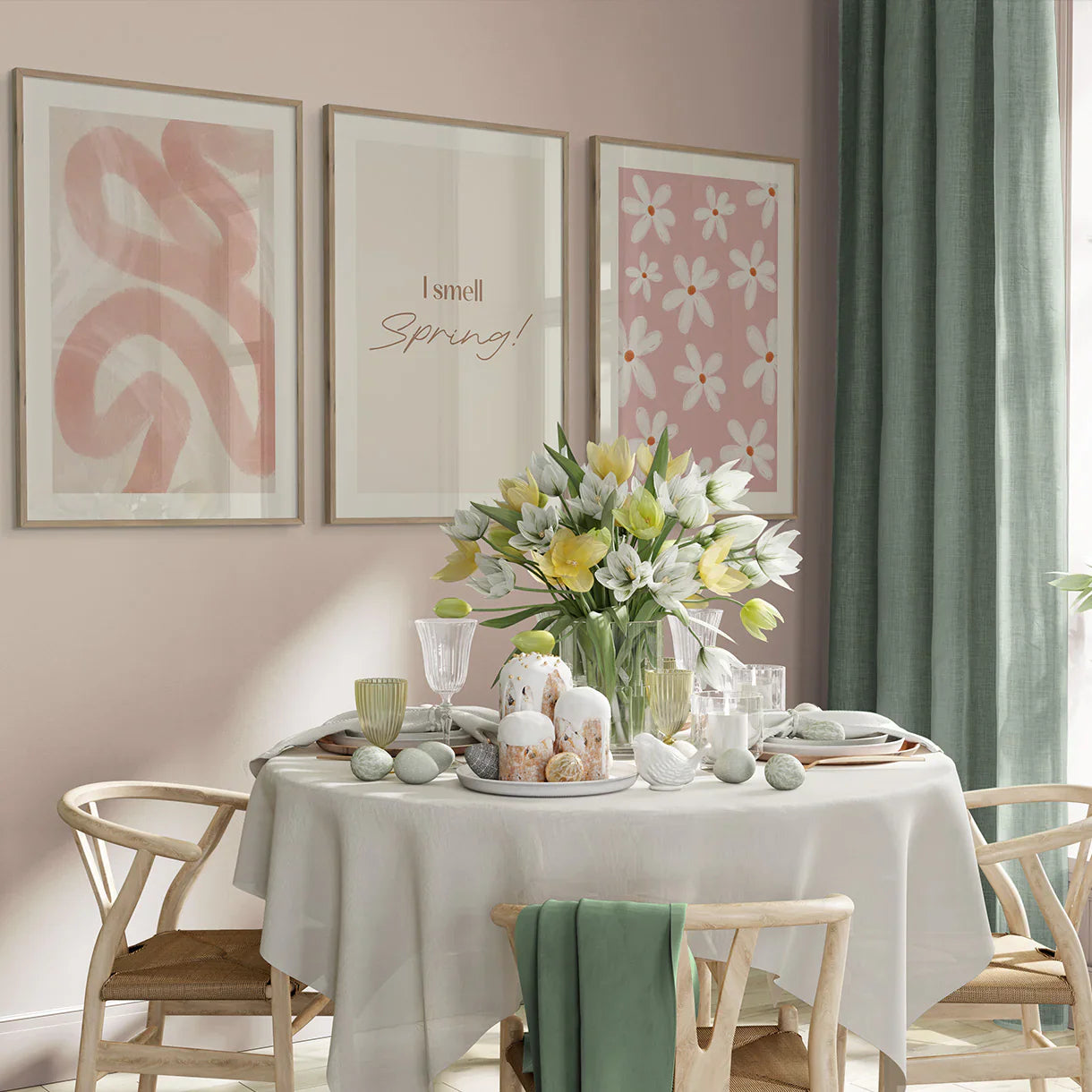 Our gallery wall set av 3 - Posterbox.dk