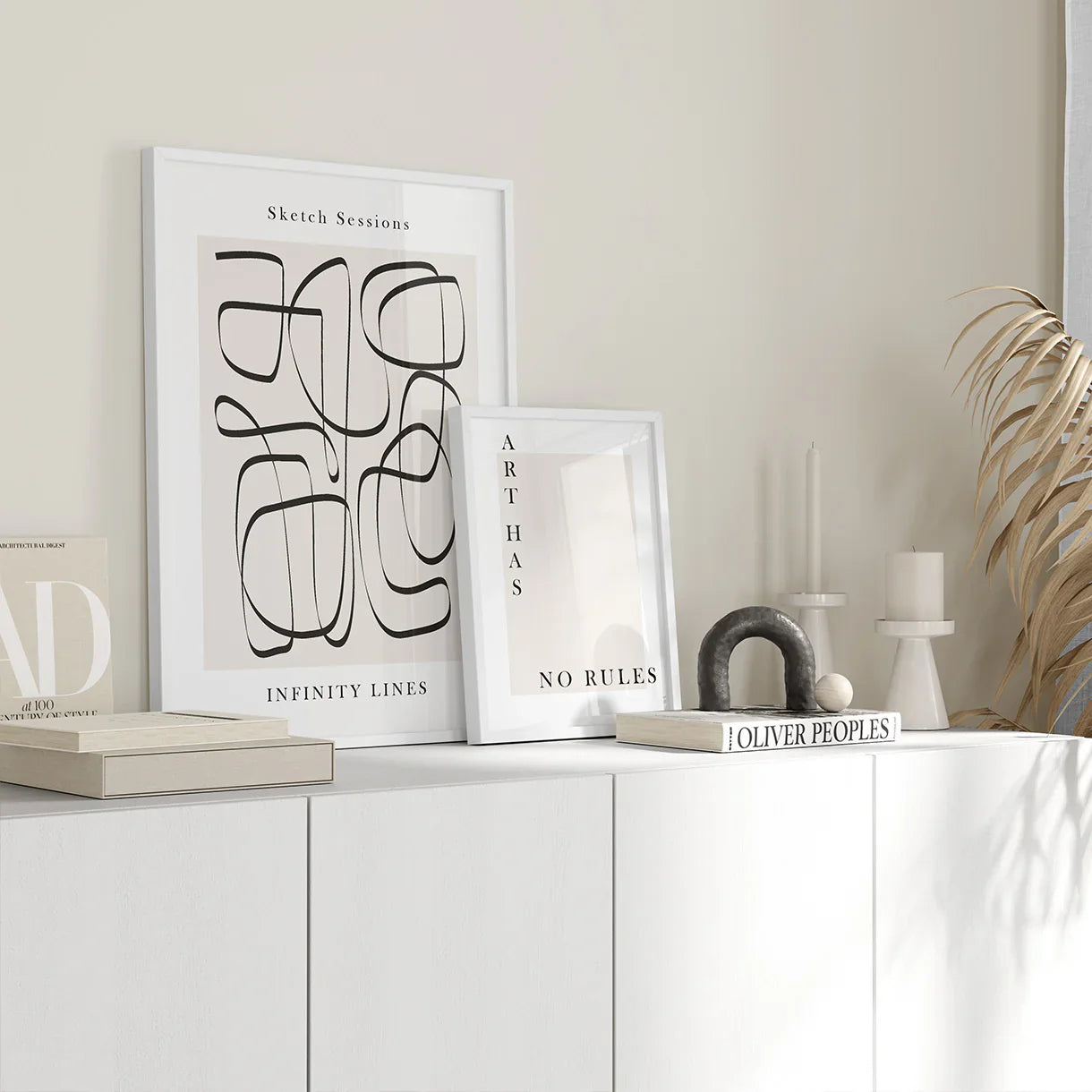 Abstract Art Display Poster - Posterbox.dk