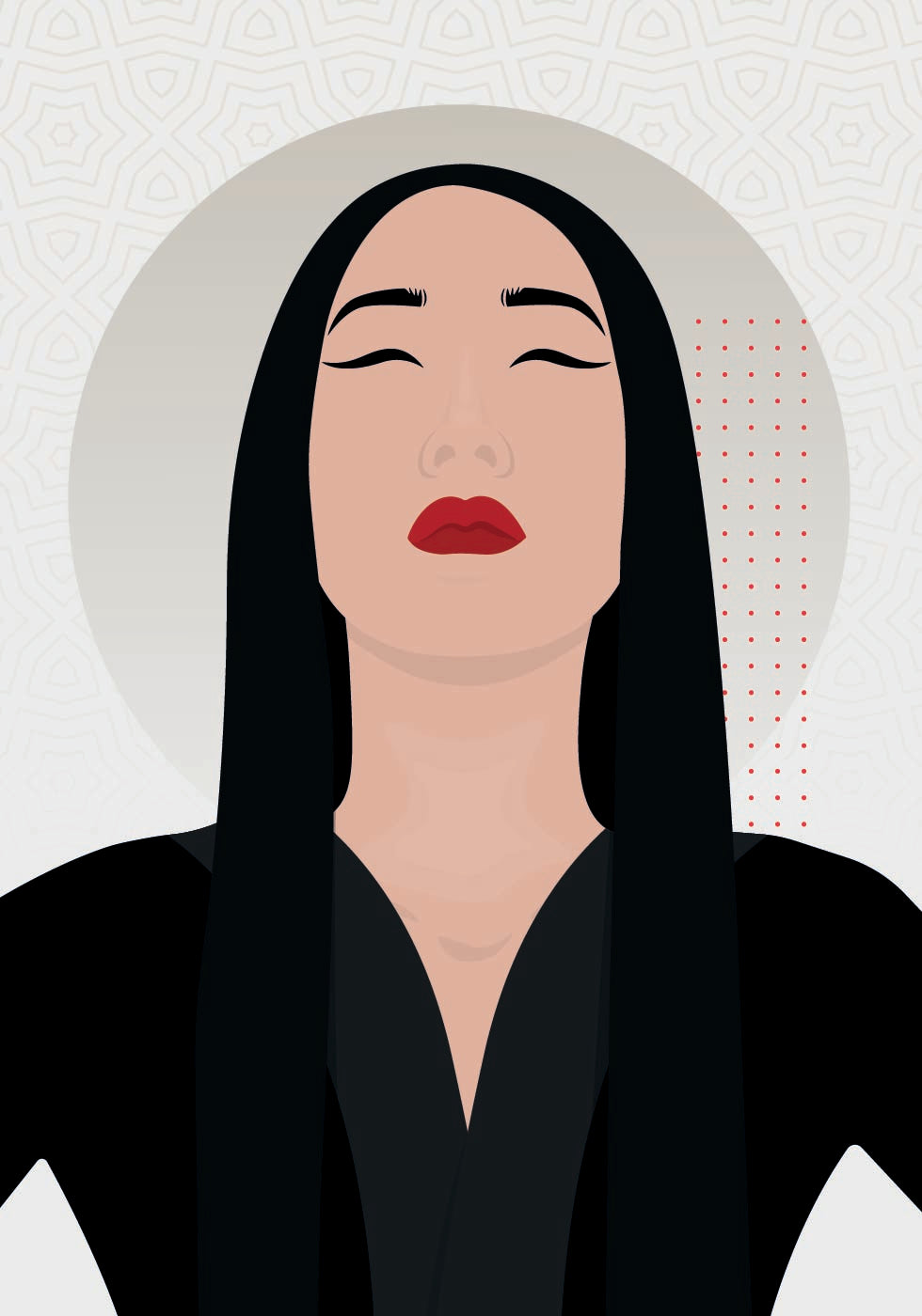 Elegant Geisha Poster