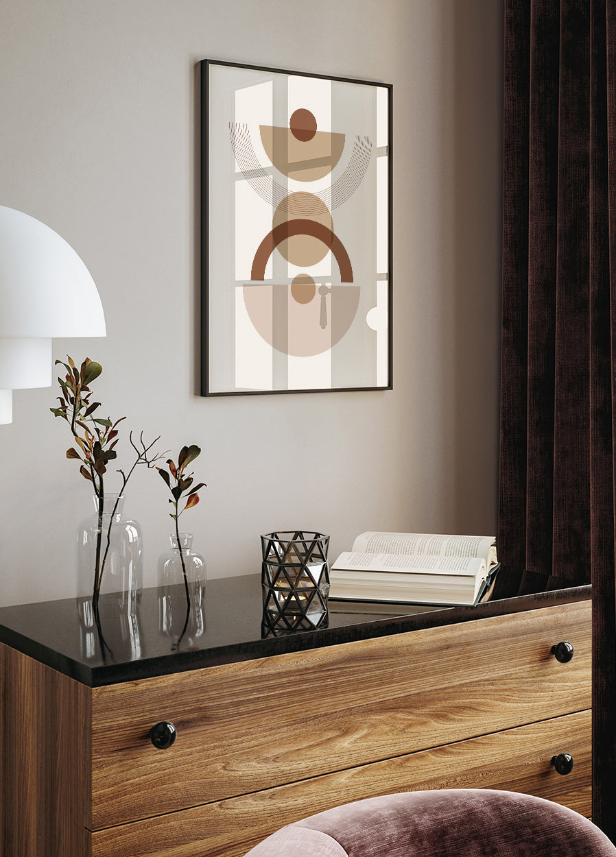 Geometric Shapes No. 1 Poster - Posterbox.dk