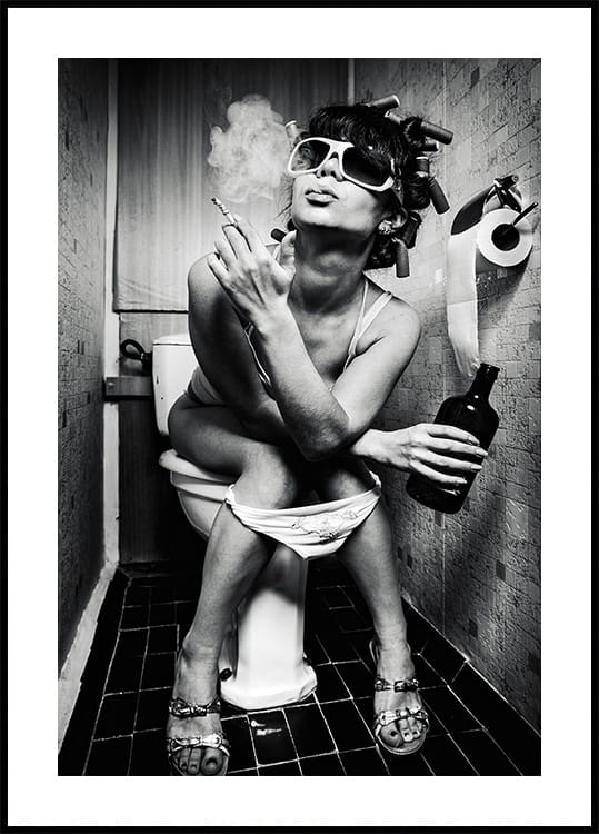 Smoking in Style Poster - Posterbox.dk