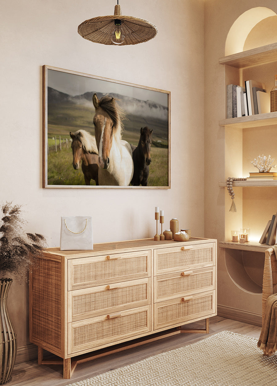 Graceful Horses Poster - Posterbox.dk