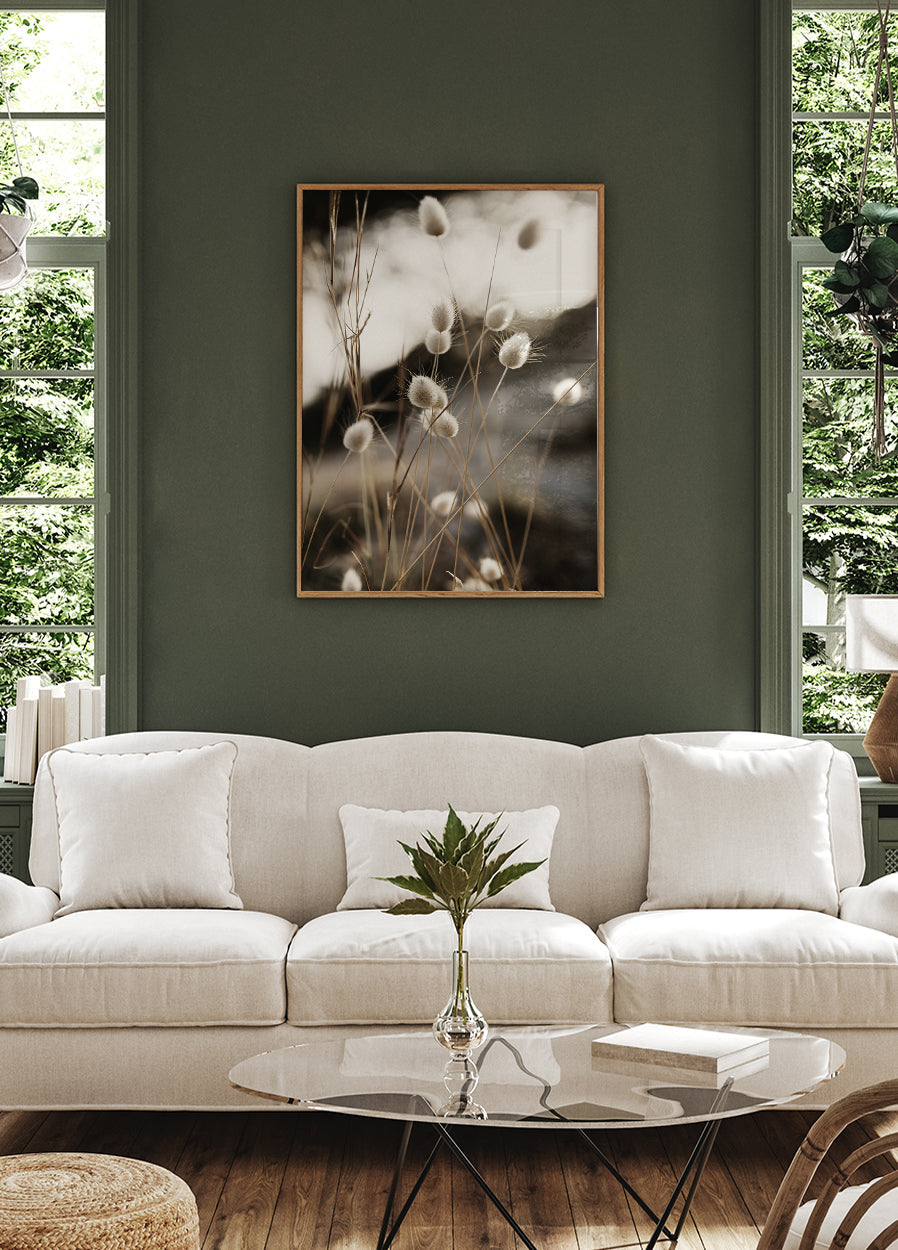 Grass In Sunlight Poster - Posterbox.dk