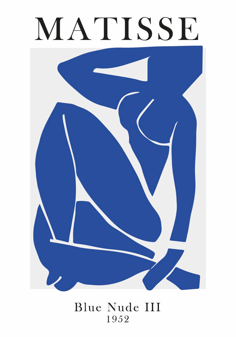 H. Matisse Blue Nude Poster - Posterbox.dk