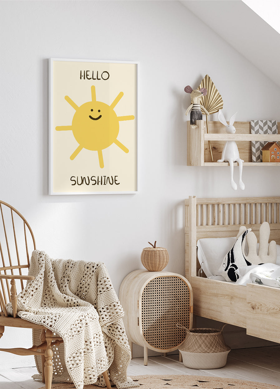 Hello Sunshine Poster - Posterbox.dk