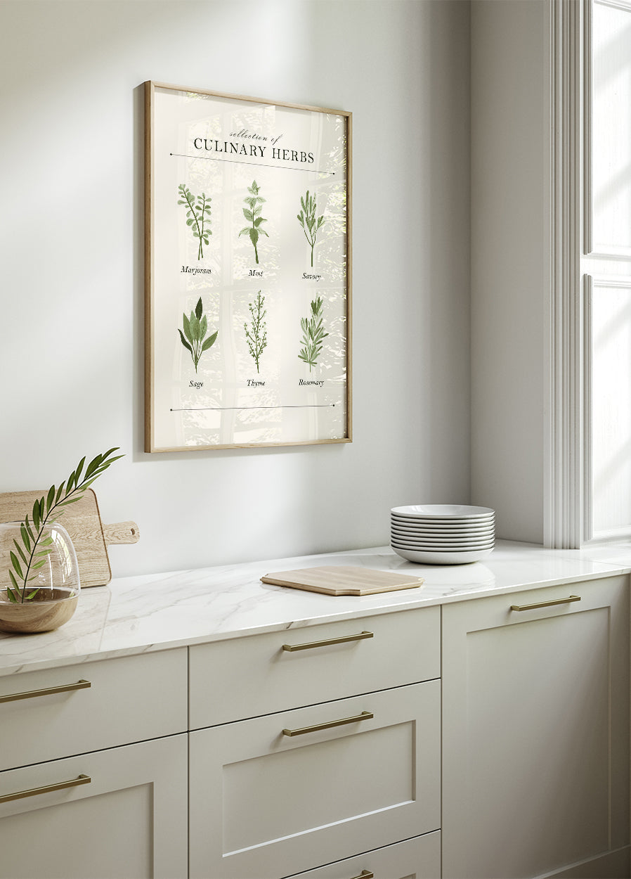 Herbs Poster - Posterbox.dk