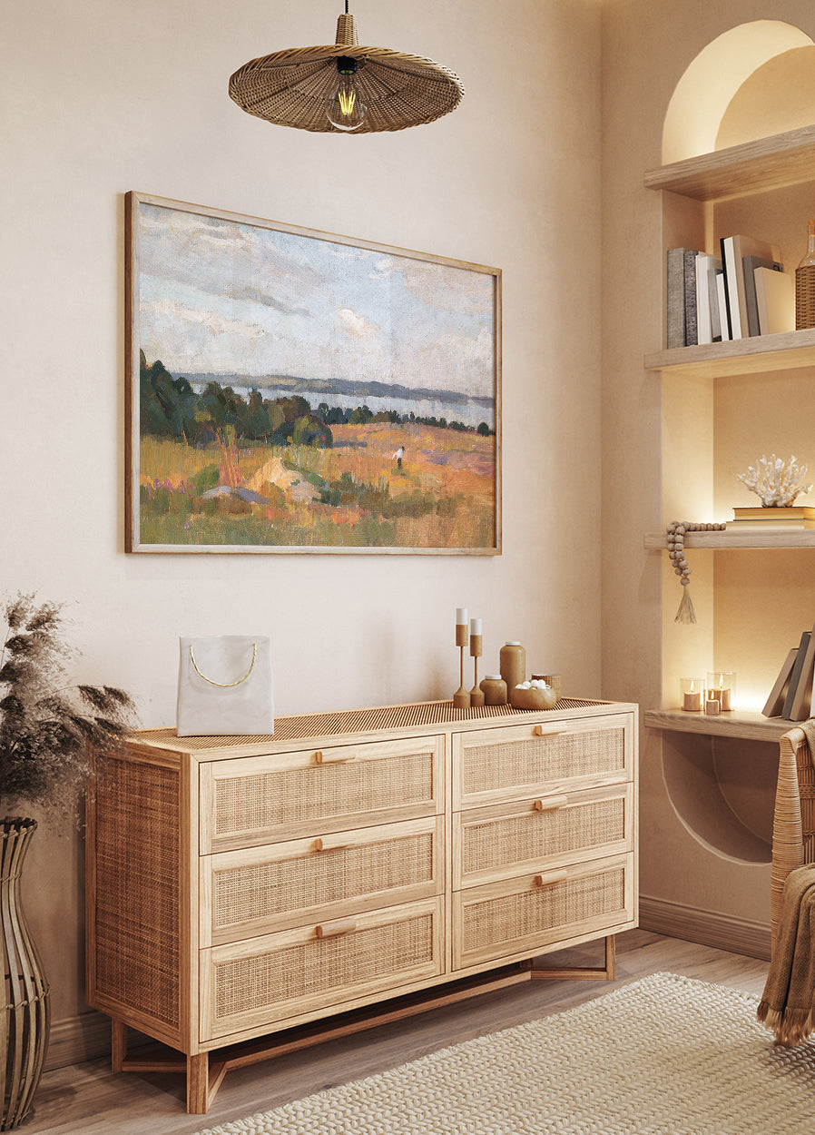 Herbststimmung Am Untersee By Christian Landenberger Poster - Posterbox.dk