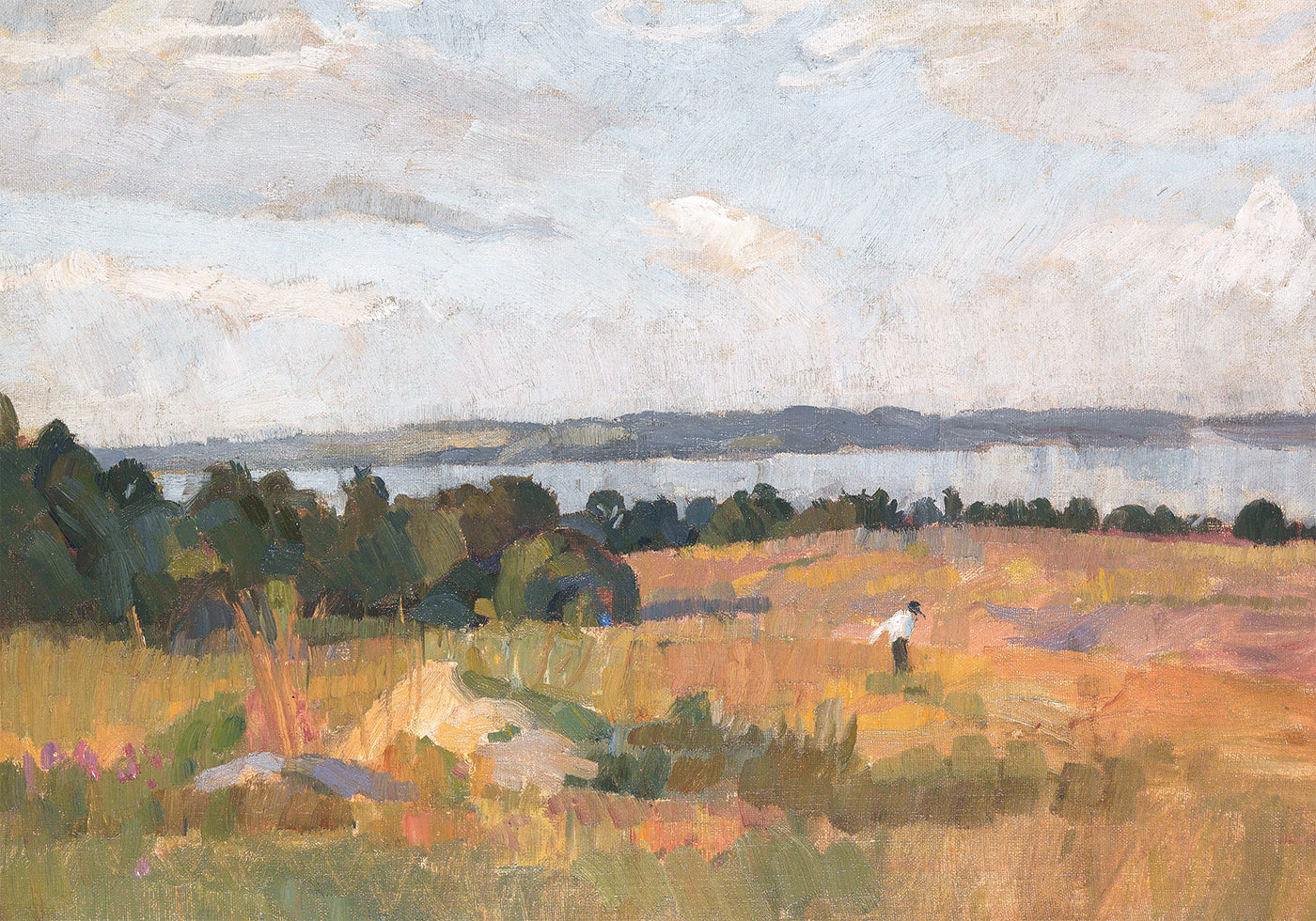 Herbststimmung Am Untersee By Christian Landenberger Poster - Posterbox.dk