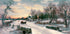 Horse And Carriage In Snow Poster - Posterbox.dk