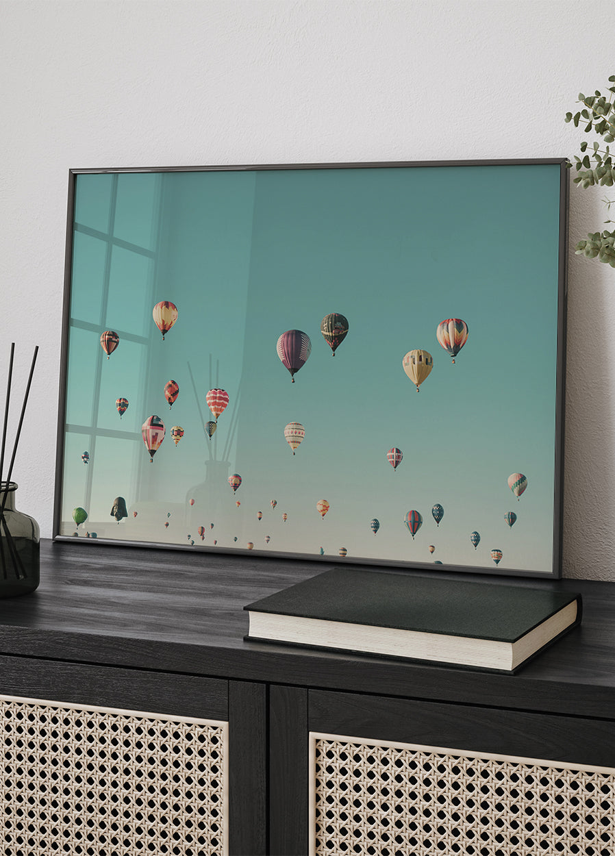 Hot Air Balloons Poster - Posterbox.dk