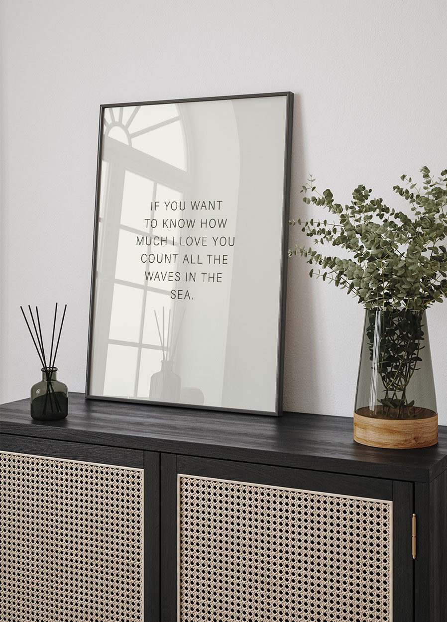 If You Want Poster - Posterbox.no