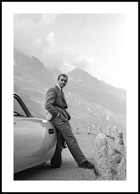 James Bond Retro Poster - Posterbox.dk