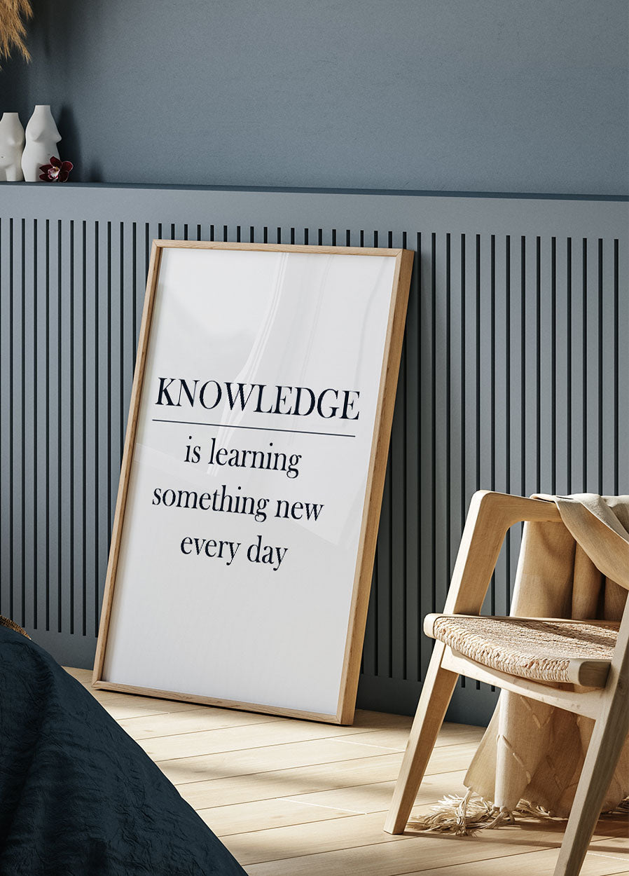 Knowledge Poster - Posterbox.no