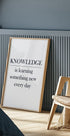 Knowledge Poster - Posterbox.no