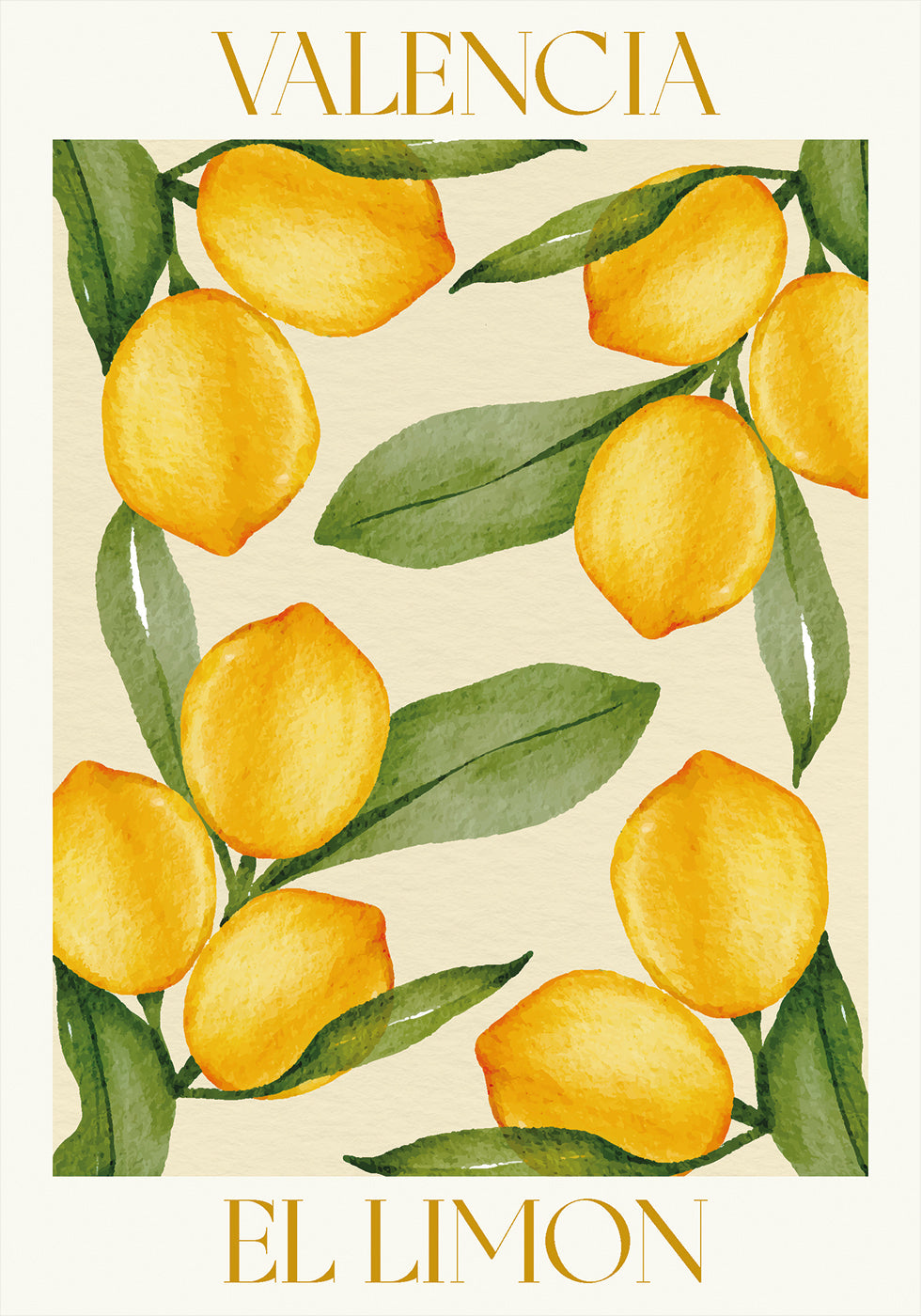 Lemon No. 1 Poster - Posterbox.dk