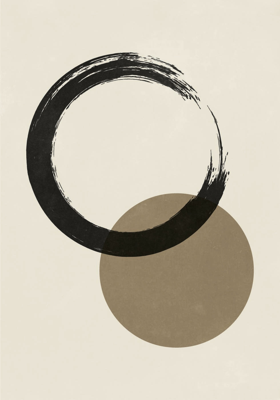 Layered Abstract No. 1 Poster - Posterbox.dk