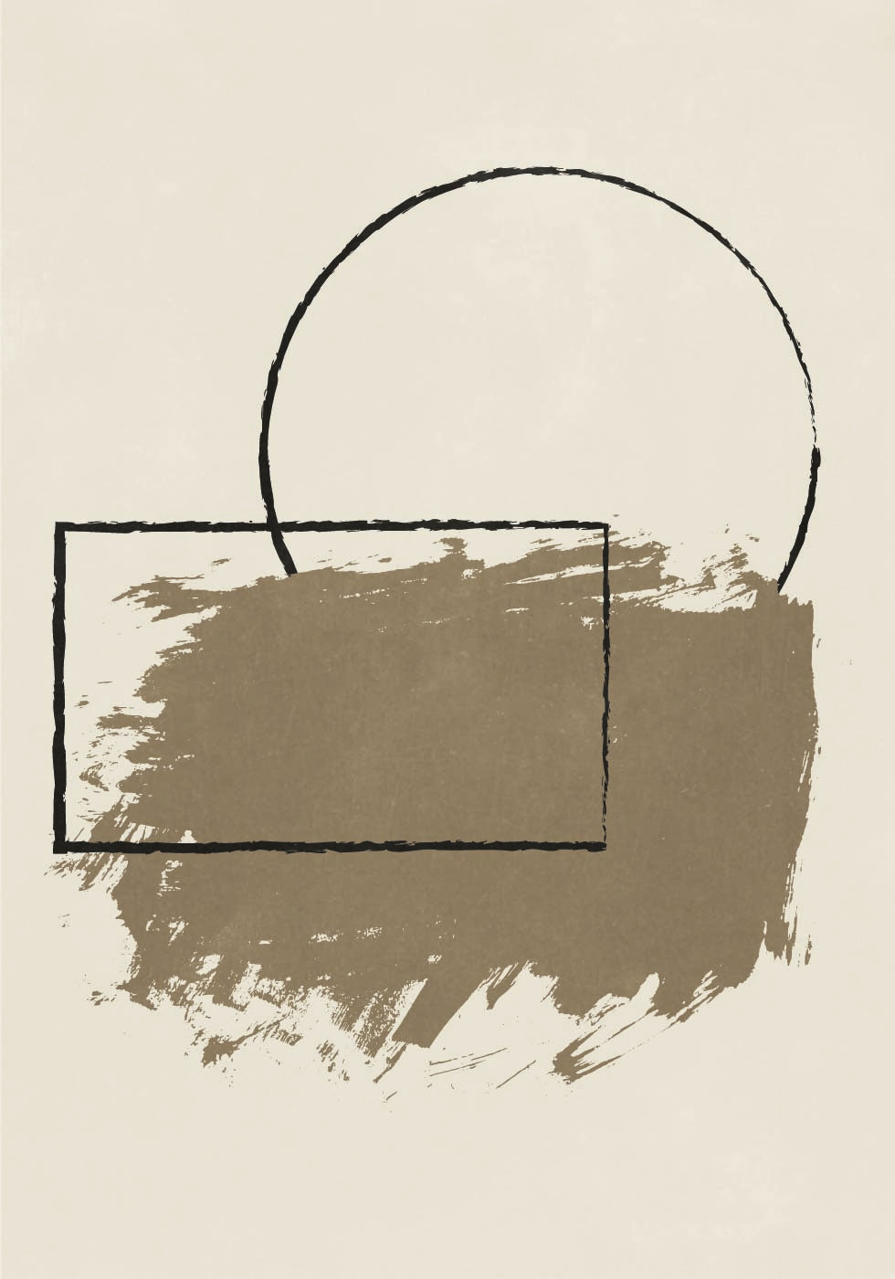 Layered Abstract No. 2 Poster - Posterbox.dk