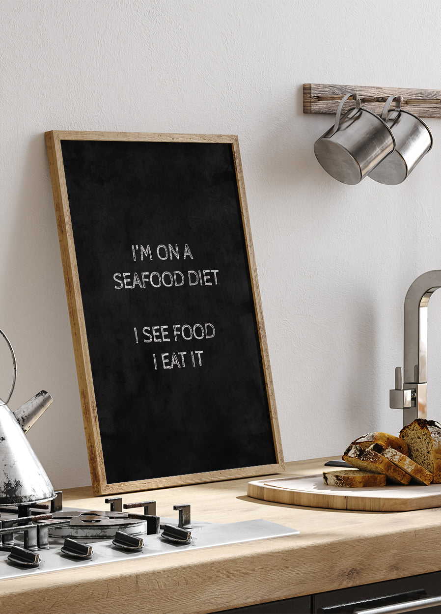 Letter Board No. 1 Poster - Posterbox.dk