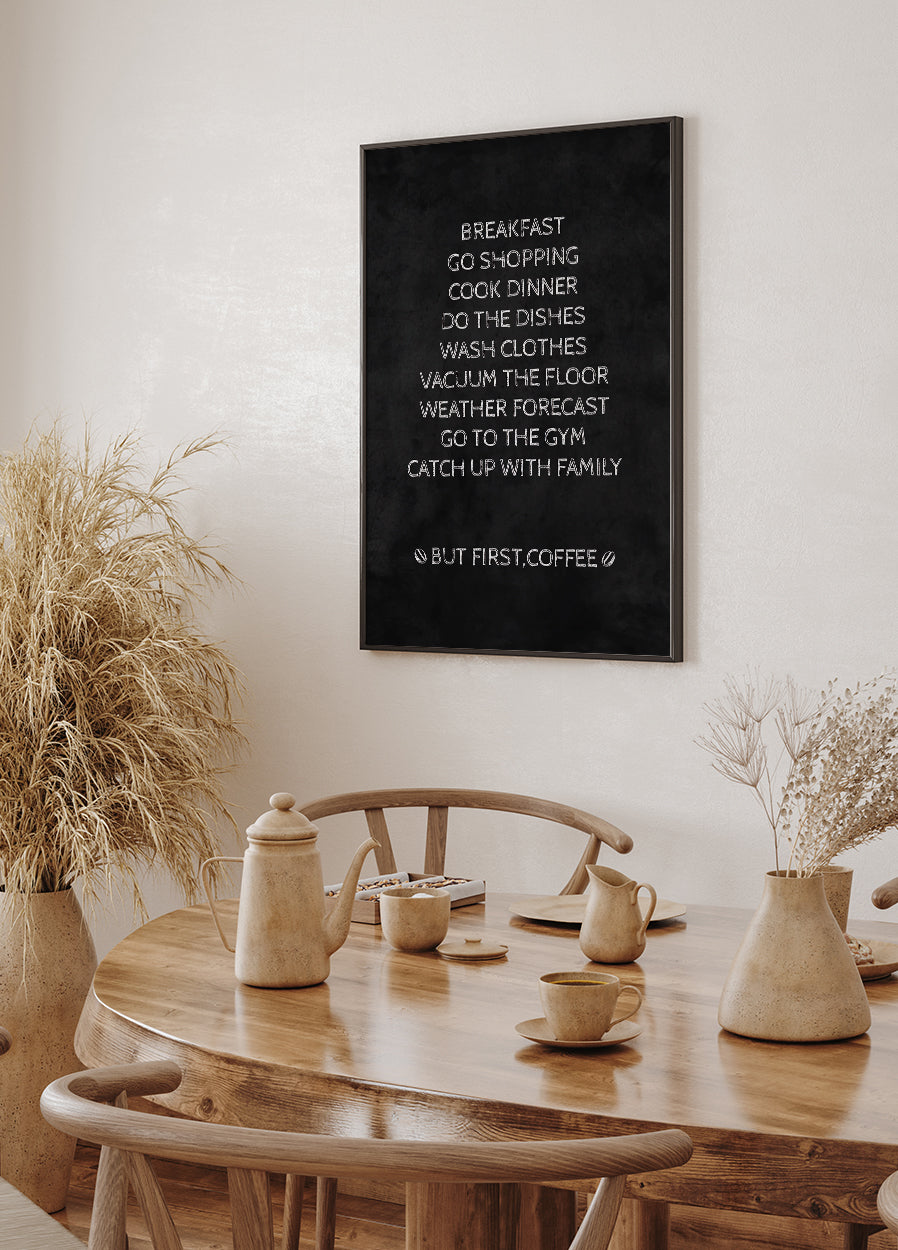 Letter Board No. 3 Poster - Posterbox.dk