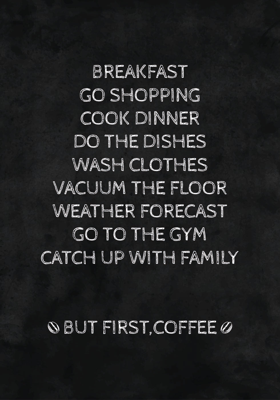 Letter Board No. 3 Poster - Posterbox.dk