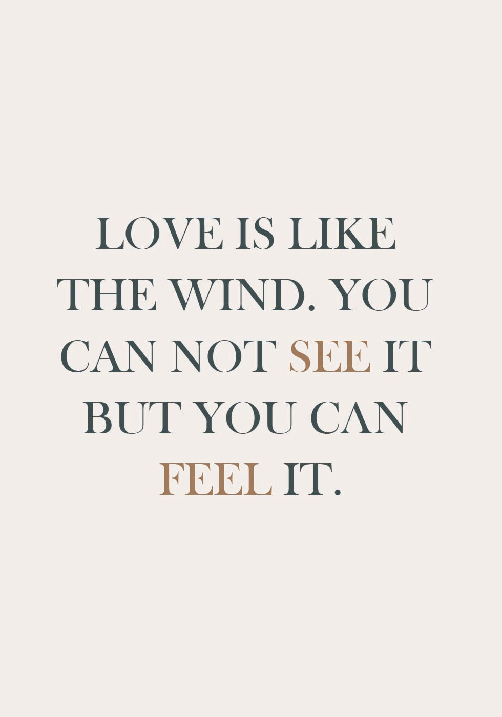 Like The Wind Poster - Posterbox.no