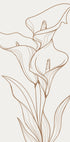 Line Art Flower No. 2 Poster - Posterbox.dk