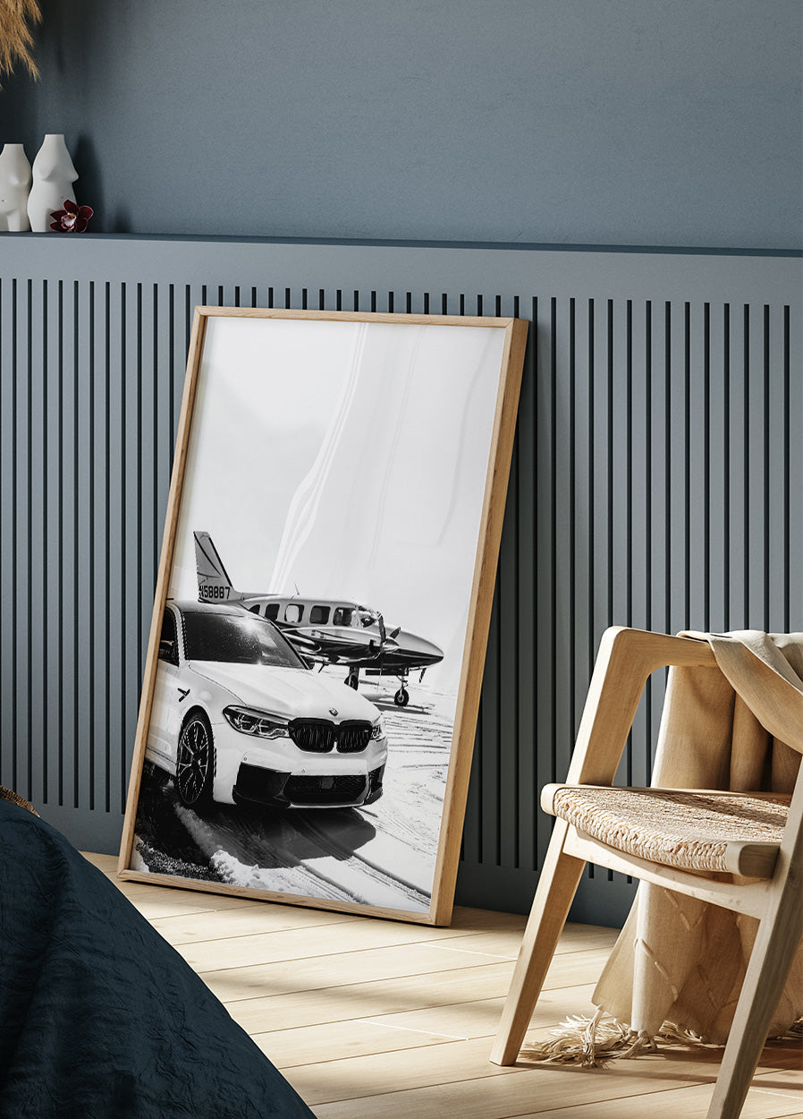 Luxury Life BMW Poster - Posterbox.dk