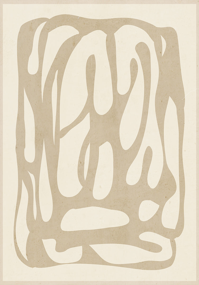 Modern Abstract Art 89 Poster