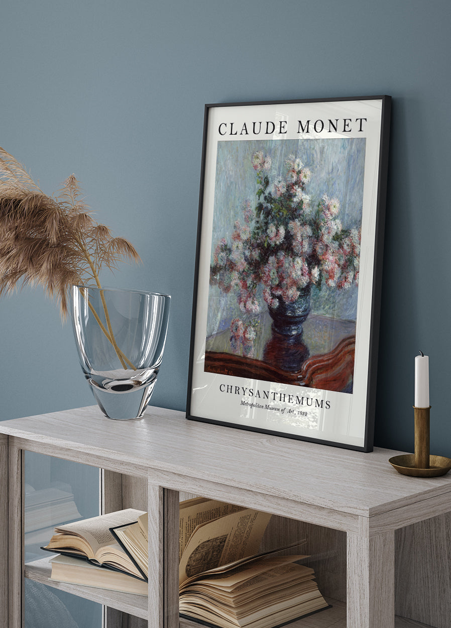 Monet Chrysanthemums Poster - Posterbox.dk