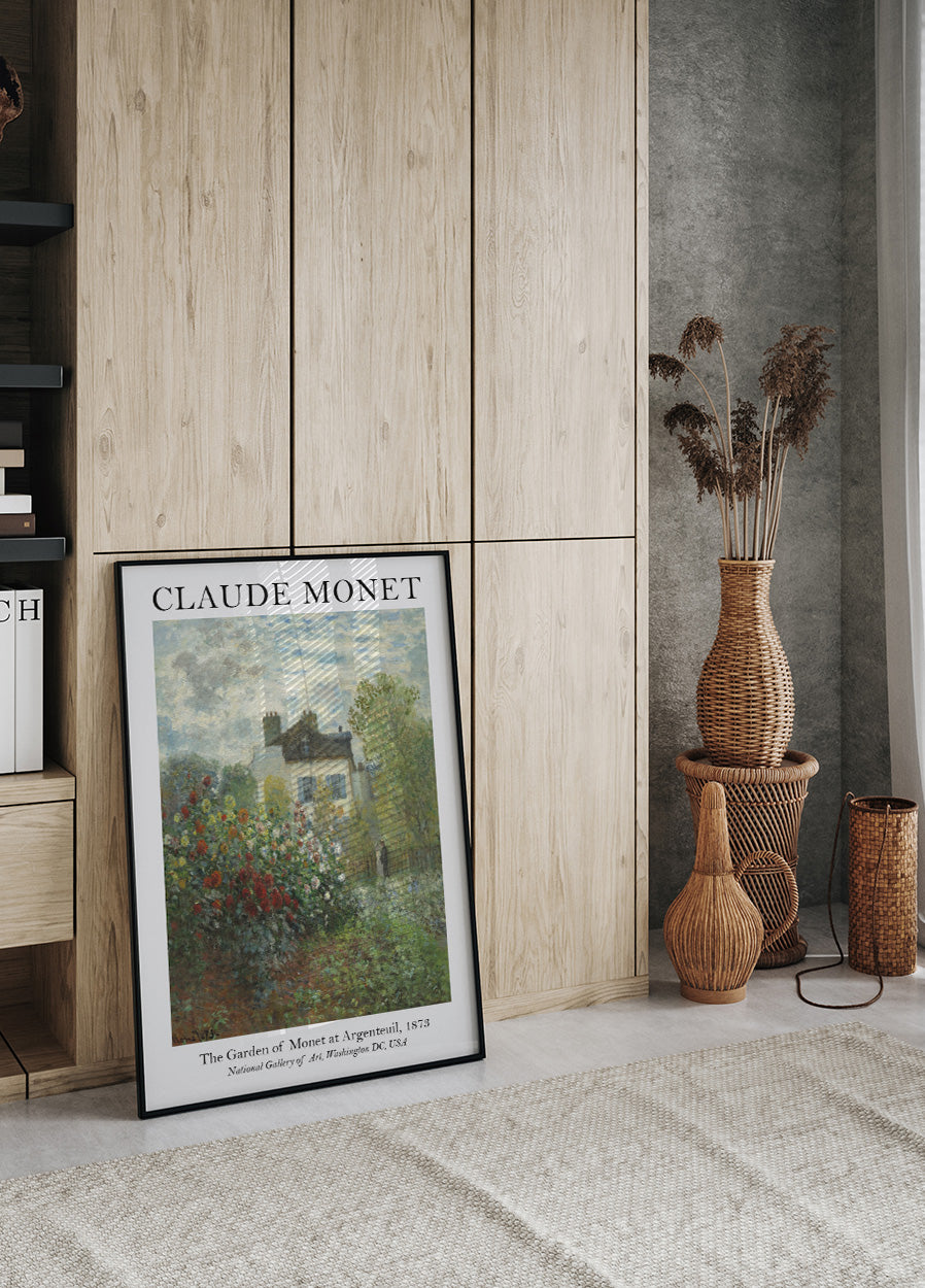 Monet Garden In Argenteuil Poster - Posterbox.dk