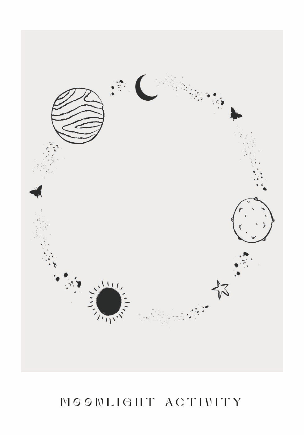 Moonlight Activity No. 4 Poster - Posterbox.dk