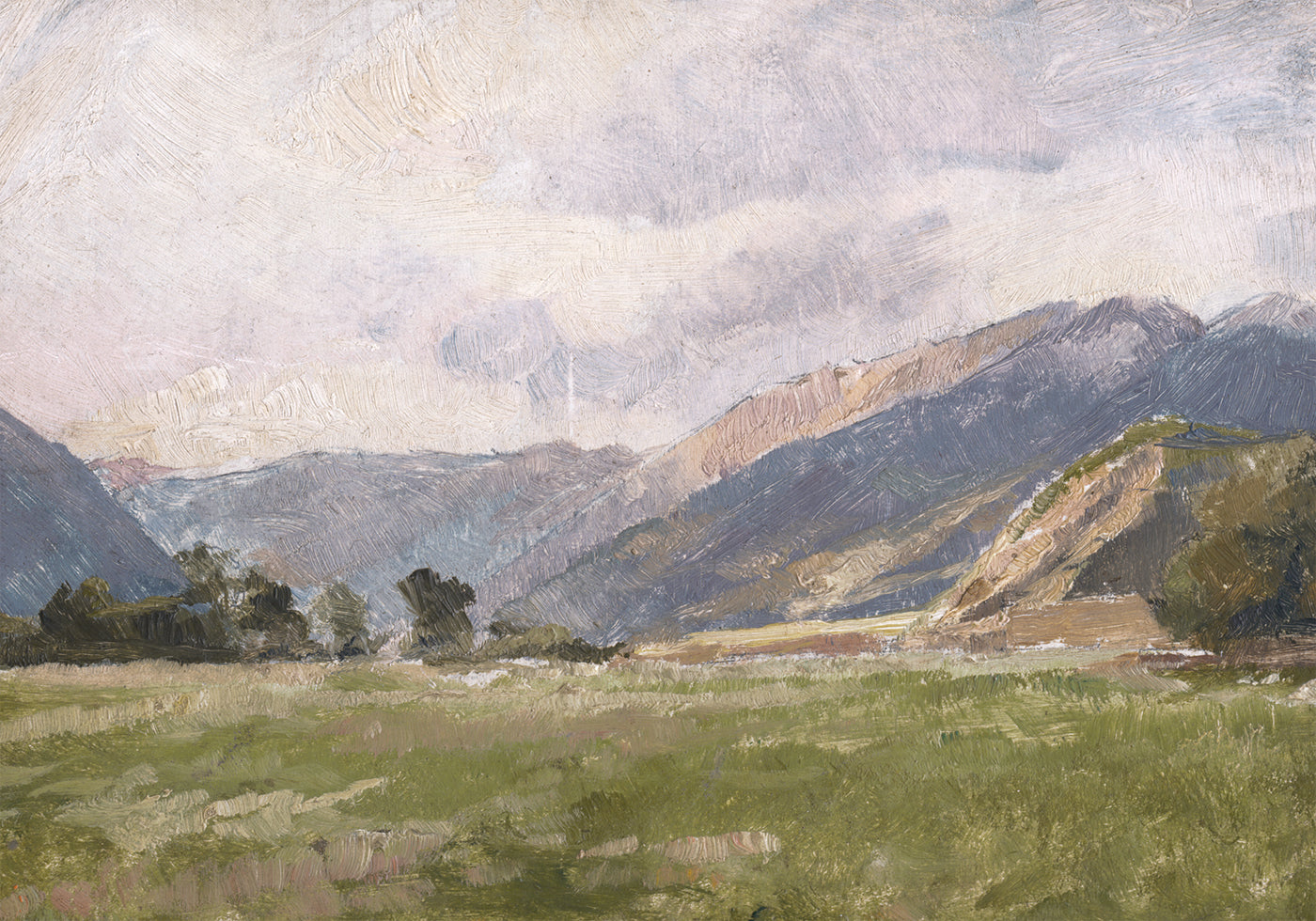 Mountain Meadow By Ľudovít Čordák Poster - Posterbox.dk