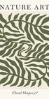 Nature Art Floral Shapes Poster - Posterbox.dk