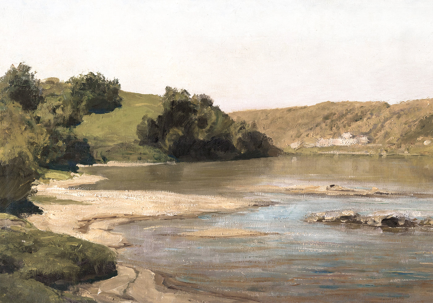 Oka River By Vasily Polenov Poster - Posterbox.dk