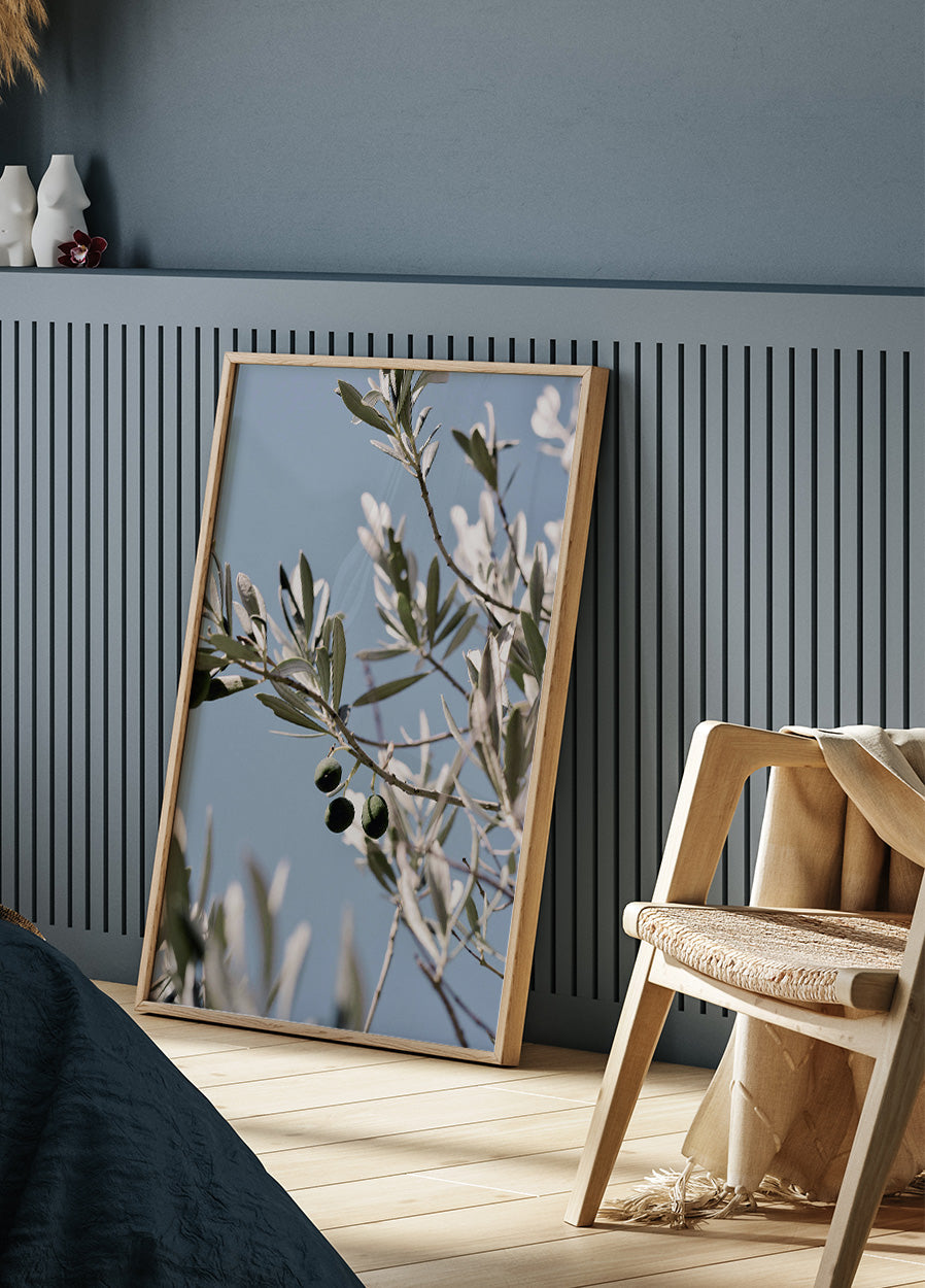 Olive Tree Branch Poster - Posterbox.dk