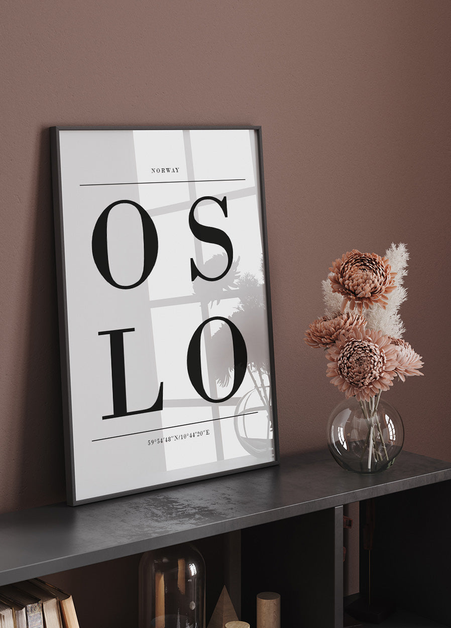 Oslo Poster - Posterbox.dk
